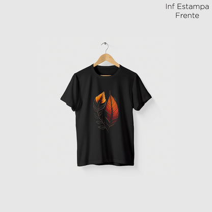 Camiseta Amazônia BIOFOLHA - PRETO - cód 2120