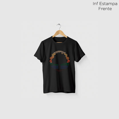 Camiseta Amazônia PANTONE LOGO - PRETO - cód 2123