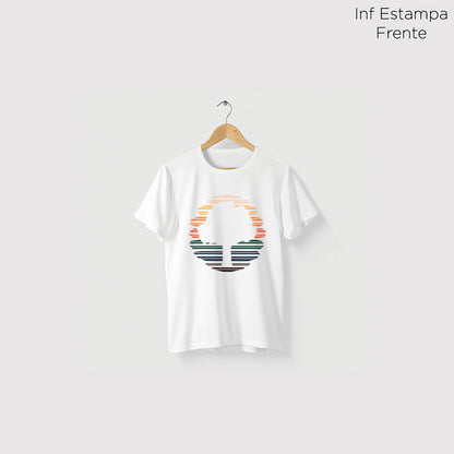 Camiseta Amazônia PANTONE LOGO - BRANCO - cód 2123