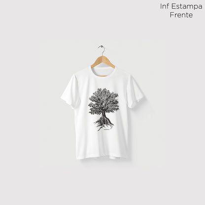 Camiseta Amazônia SUMAÚMA - BRANCO - cód 2139