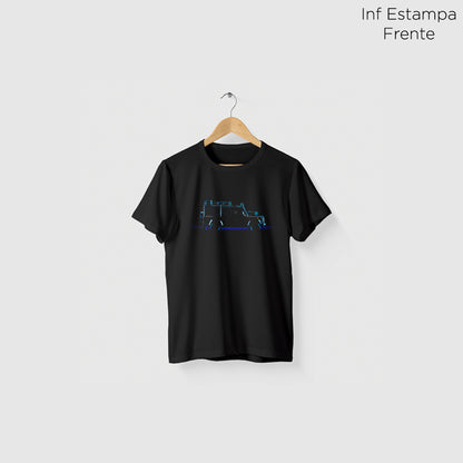 Camiseta Amazônia LAND EXPEDITION - PRETO - cód 2149