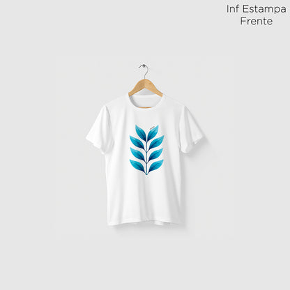 Camiseta Amazônia BIOFOLHAS – BRANCO - cód 2154
