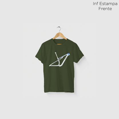 Camiseta Amazônia FRAME – VERDE ESCURO - cód 2162