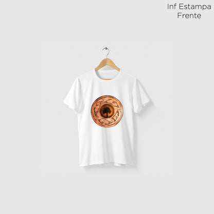 Camiseta Amazônia CERÂMICA – BRANCO - cód 2207