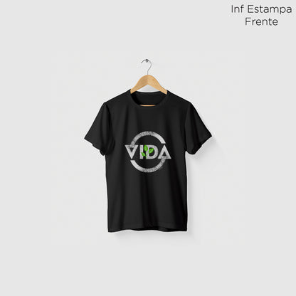 Camiseta Amazônia CICLO DA VIDA – PRETO - cód 2214