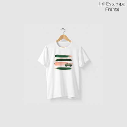 Camiseta Amazônia CAMINHO LIVRE - BRANCO - cód 2269