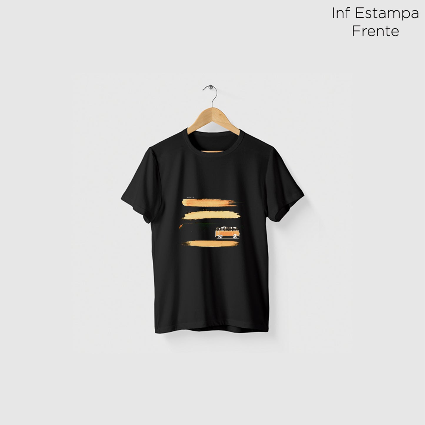 Camiseta Amazônia CAMINHO LIVRE - PRETO - cód 2269