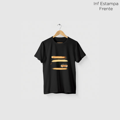 Camiseta Amazônia CAMINHO LIVRE - PRETO - cód 2269