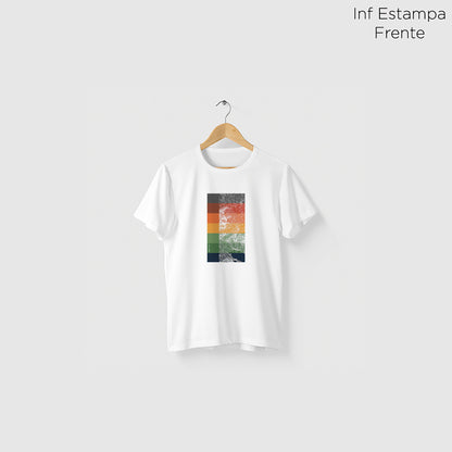 Camiseta Amazônia TOPOGRAFIA - BRANCO - cód 2275