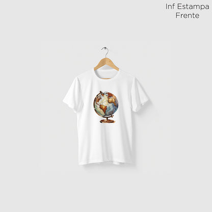 Camiseta Amazônia MUNDO - BRANCO - cód 2293