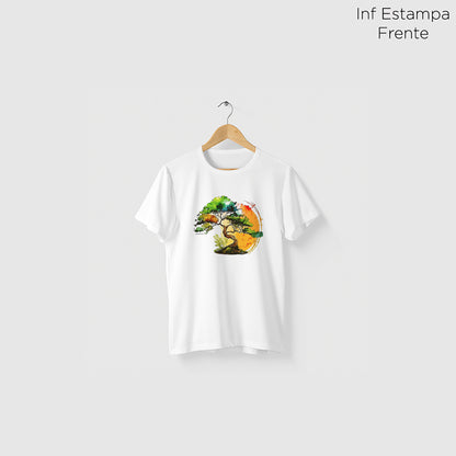 Camiseta Amazônia BONSAI - BRANCO - cód 2294