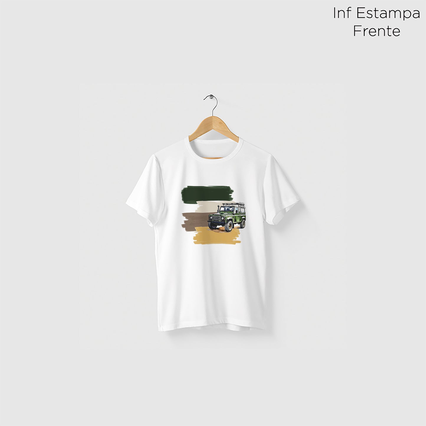 Camiseta Amazônia OFF-ROAD - BRANCO - cód 2302
