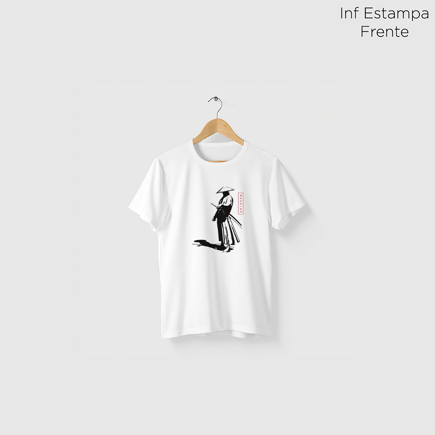 Camiseta Amazônia BUSHIDO – BRANCO - cód 2320