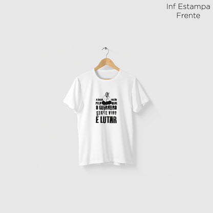 Camiseta Amazônia GUERREIRO – BRANCO - cód 2323