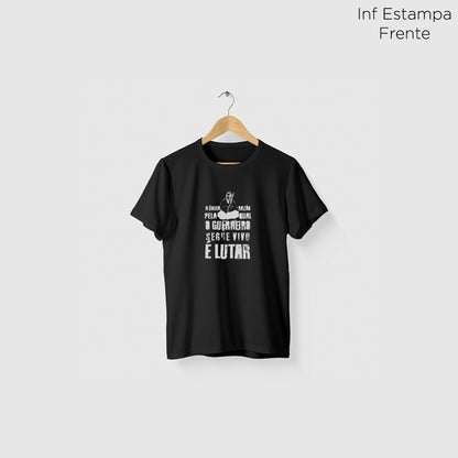 Camiseta Amazônia GUERREIRO – PRETO - cód 2323