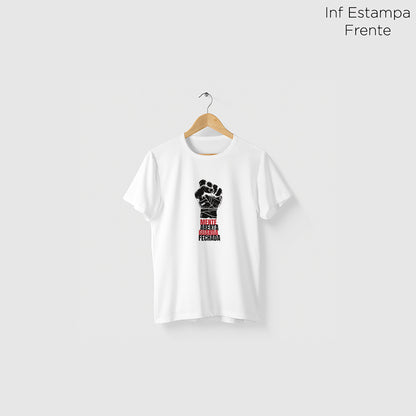 Camiseta Amazônia MENTE ABERTA – BRANCO - cód 2328
