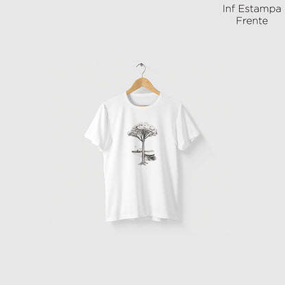 Camiseta Amazônia GUAPURUVU - BRANCO - cód 2334