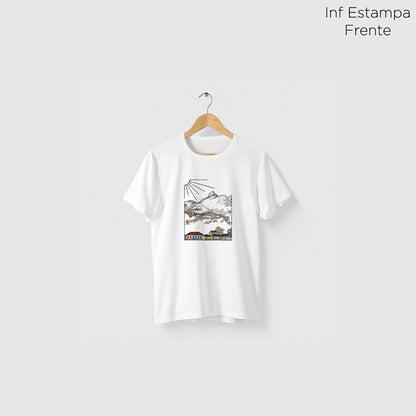 Camiseta Amazônia CARAÇA - BRANCO - cód 2335