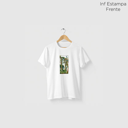 Camiseta Amazônia YBIRÁ ANTES DE NÓS - BRANCO - cód 2340