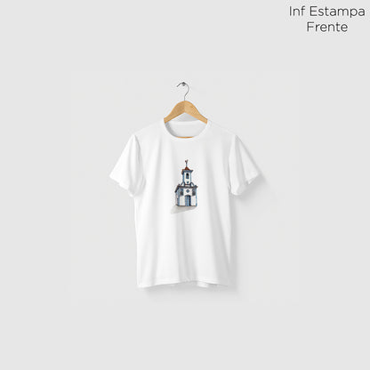 Camiseta Amazônia IGREJA DIAMANTINA - BRANCO - cód 2358