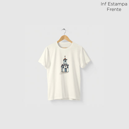 Camiseta Amazônia IGREJA DIAMANTINA - OFF WHITE - cód 2358