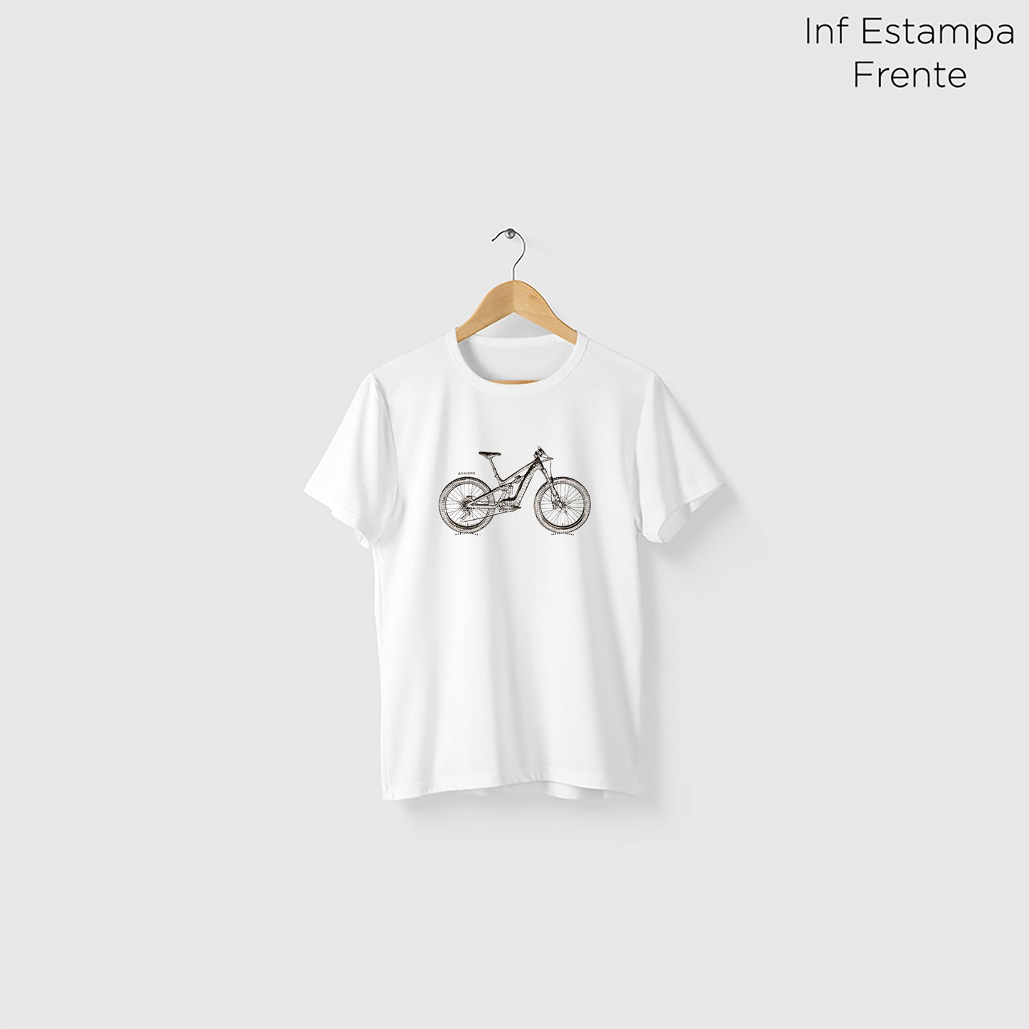 Camiseta Amazônia MTB GRÁFICA – BRANCO - cód 2359