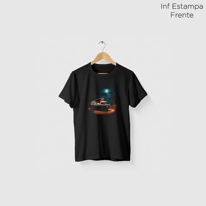 Camiseta Amazônia KOMBI TRIP - PRETO - cód 2362
