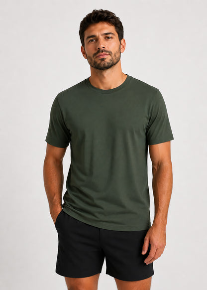 Camiseta Amazônia DRY FIT POLIAMIDA - VERDE ESCURO - cód LF007P